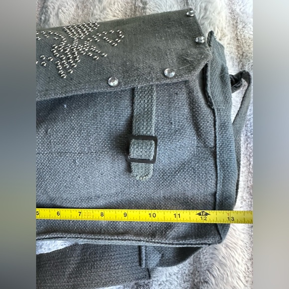 Fleur De Lis Messenger Bag - Picture 9 of 12